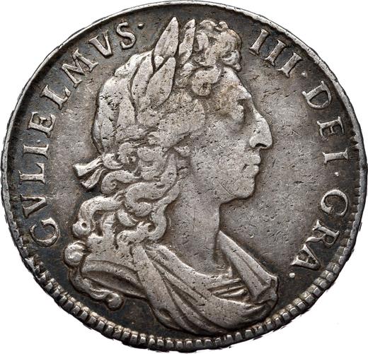Obverse Halfcrown 1697 "Large Shields" - Silver Coin Value - United Kingdom, William III