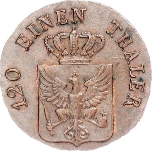 Obverse 3 Pfennig 1822 B -  Coin Value - Prussia, Frederick William III