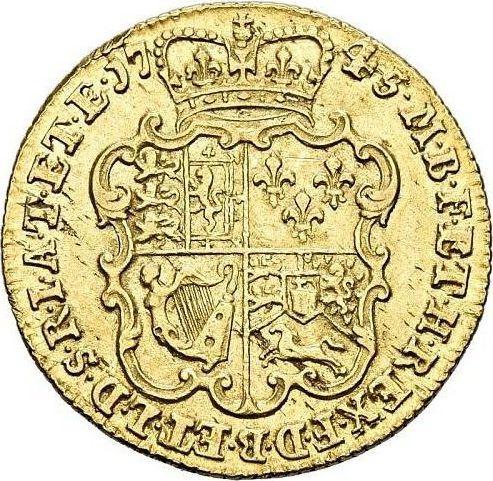 Revers 1 Guinee 1745 LIMA "Porträt im mittleren Alter" - Goldmünze Wert - Großbritannien, Georg II