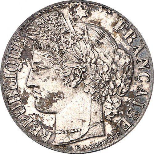 Anverso 50 céntimos 1889 A "Tipo 1871-1895" - valor de la moneda de plata - Francia, Tercera República