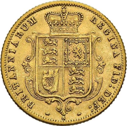 Revers 1/2 Sovereign 1875 S "Wappen" - Goldmünze Wert - Australien, Victoria