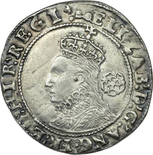 Obverse Sixpence 1596 "Sixth issue" - Silver Coin Value - United Kingdom, Elizabeth I