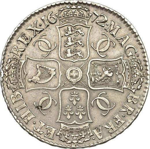 Reverse Crown 1672 "Third laureate bust" - Silver Coin Value - United Kingdom, Charles II
