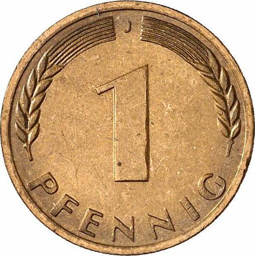 Obverse 1 Pfennig 1967 J - Coin Value - Germany, FRG
