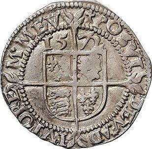 Reverse Threepence 1572 "Third issues" - Silver Coin Value - United Kingdom, Elizabeth I