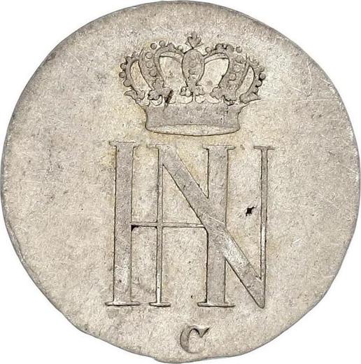 Obverse 1/12 Thaler 1808 C - Silver Coin Value - Westphalia, Jérôme Napoléon