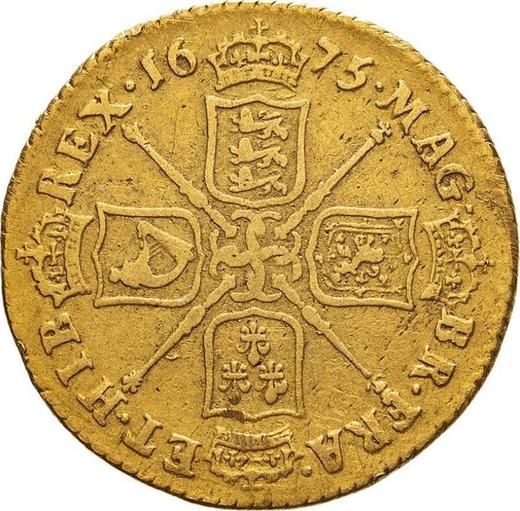 Reverse Guinea 1675 "Fourth laureate bust" - Gold Coin Value - United Kingdom, Charles II