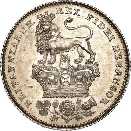 Reverse Sixpence 1826 "Type 1826-1829" - Silver Coin Value - United Kingdom, George IV