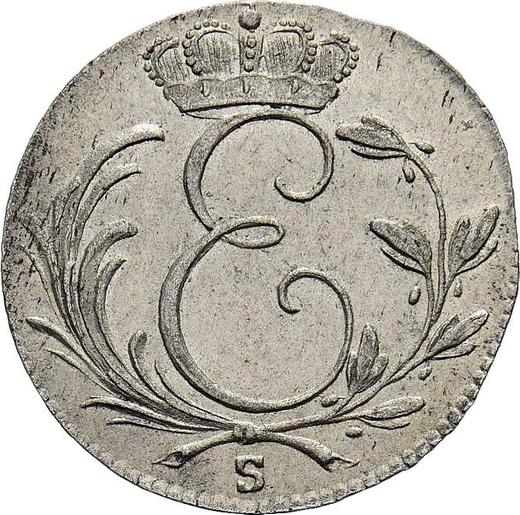 Аверс монеты - 3 крейцера 1821 года S H.S.C.S. - цена серебряной монеты - Саксен-Кобург-Заальфельд, Эрнст I