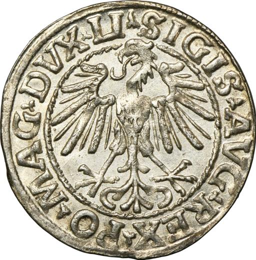 Obverse 1/2 Grosz 1548 "Lithuania" - Silver Coin Value - Poland, Sigismund II Augustus