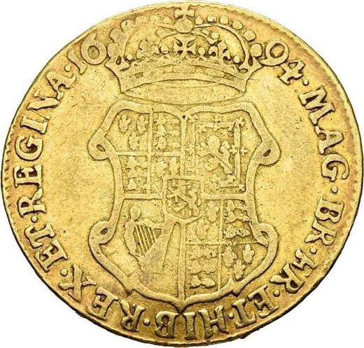Reverse Guinea 1694 Elephant and castle - Gold Coin Value - United Kingdom, William III and Mary II