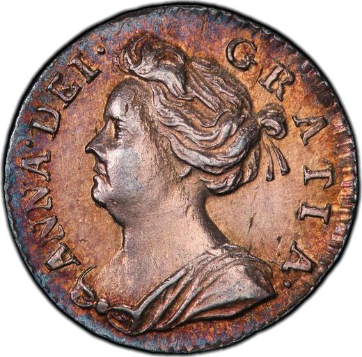 Obverse Penny 1710 - Silver Coin Value - United Kingdom, Anne