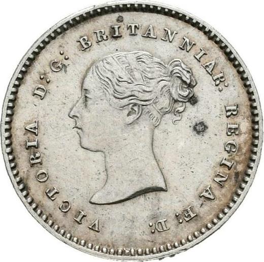 Anverso 2 peniques 1847 - valor de la moneda de plata - Gran Bretaña, Victoria