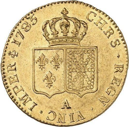 Reverse Double Louis d'Or 1785 A "Type 1785-1792" - Gold Coin Value - France, Louis XVI