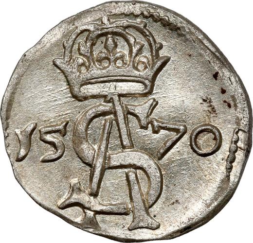 Obverse Double Denar 1570 "Lithuania" - Silver Coin Value - Poland, Sigismund II Augustus