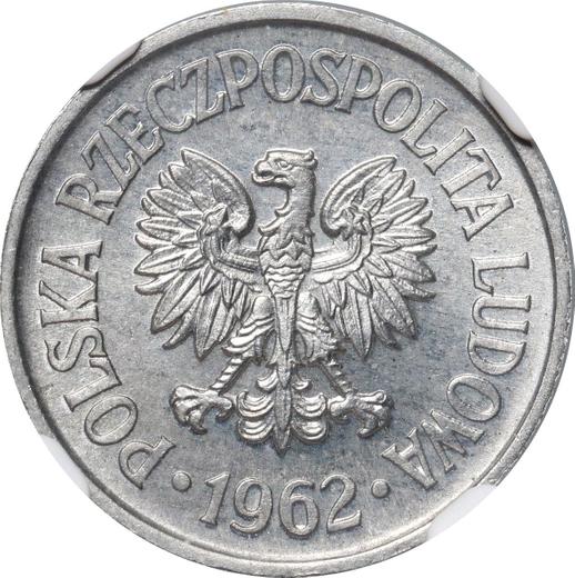 Obverse 10 Groszy 1962 -  Coin Value - Poland, Peoples Republic