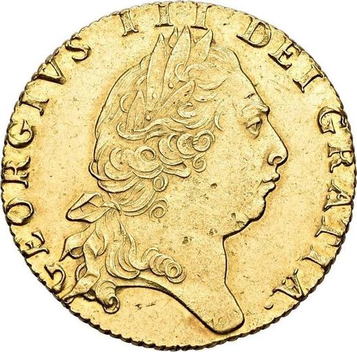 Obverse Guinea 1797 "Spade" - Gold Coin Value - United Kingdom, George III