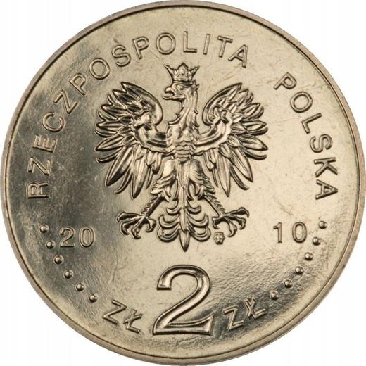 Obverse 2 Zlote 2010 MW "Benedykt Dybowski" -  Coin Value - Poland, III Republic after denomination