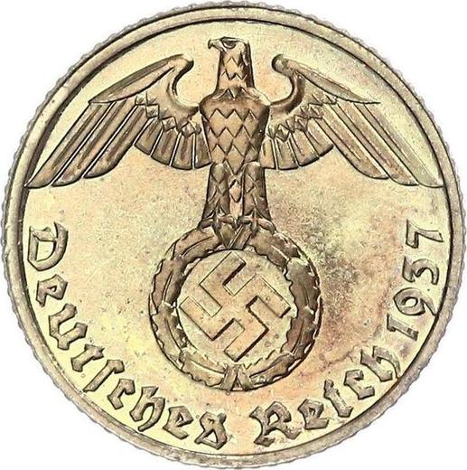 Reverse 5 Reichspfennig 1937 E "Type 1936-1939" -  Coin Value - Germany, Third Reich