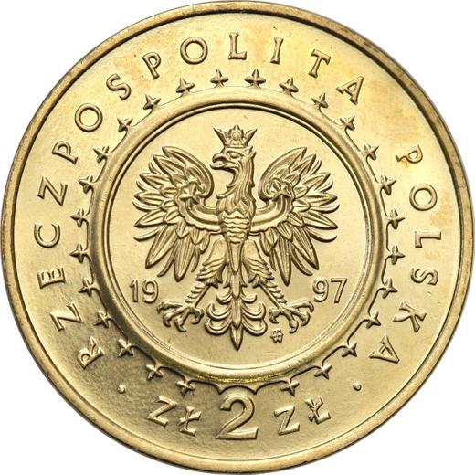 Obverse 2 Zlote 1997 MW NR "Pieskowa Skala Castle" -  Coin Value - Poland, III Republic after denomination