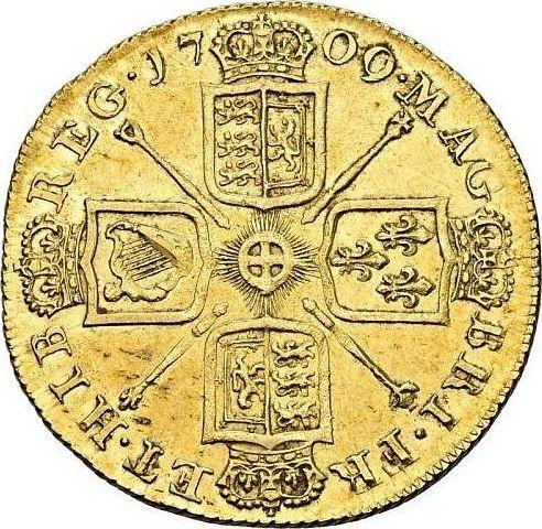 Реверс монеты - 2 гинеи 1709 года "После объединения" - цена золотой монеты - Великобритания, Анна