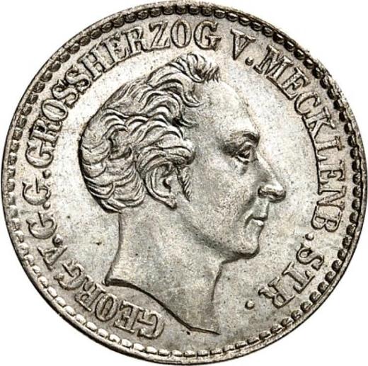 Obverse 4 Schilling 1846 - Silver Coin Value - Mecklenburg-Strelitz, George