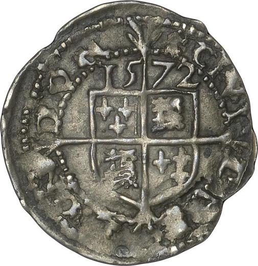 Reverse 3 Farthings 1572 - Silver Coin Value - United Kingdom, Elizabeth I