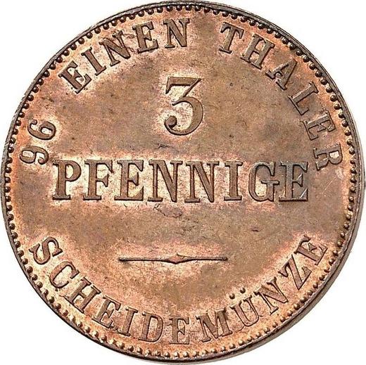 Reverse 3 Pfennig 1840 -  Coin Value - Anhalt-Dessau, Leopold Frederick