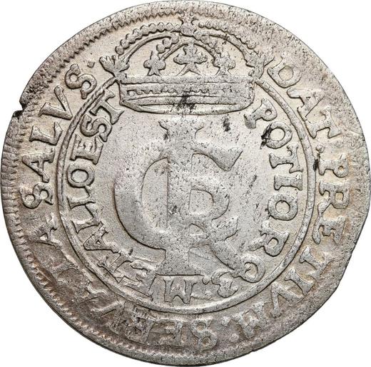Avers 30 Groschen (Gulden) 1663 AT - Silbermünze Wert - Polen, Johann II Kasimir