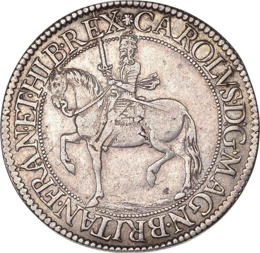 Obverse Halfcrown no date (1631-1632) "First issue of Briot" - Silver Coin Value - United Kingdom, Charles I