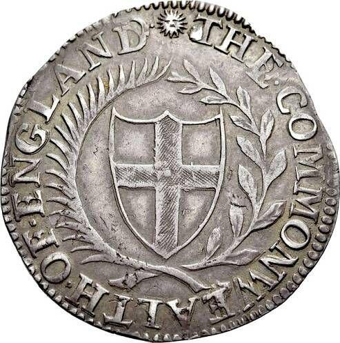 Obverse Shilling 1649 - Silver Coin Value - United Kingdom, Commonwealth