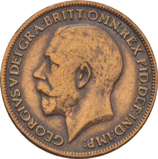 Obverse Farthing 1915 -  Coin Value - United Kingdom, George V