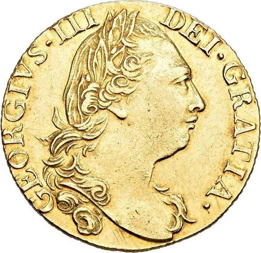 Obverse Guinea 1779 "Fourth laureate bust" - Gold Coin Value - United Kingdom, George III