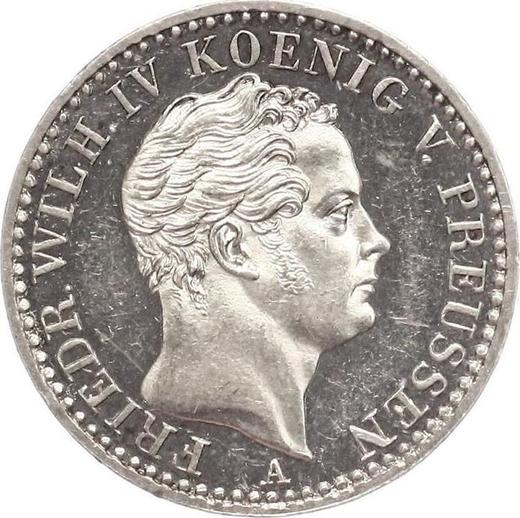 Obverse 1/6 Thaler 1846 A - Silver Coin Value - Prussia, Frederick William IV
