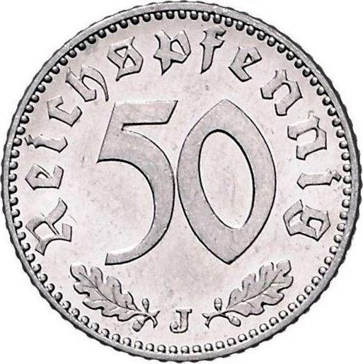 Obverse 50 Reichspfennig 1941 J "Type 1939-1944" -  Coin Value - Germany, Third Reich