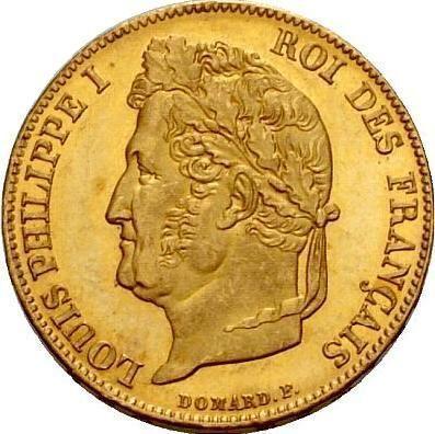Avers 20 Franken 1842 A "Typ 1832-1848" - Goldmünze Wert - Frankreich, Louis-Philippe I