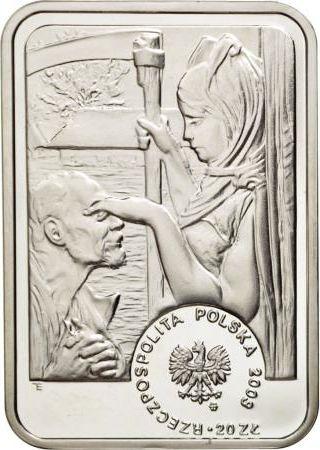 Obverse 20 Zlotych 2003 MW ET "Jacek Malczewski" - Silver Coin Value - Poland, III Republic after denomination