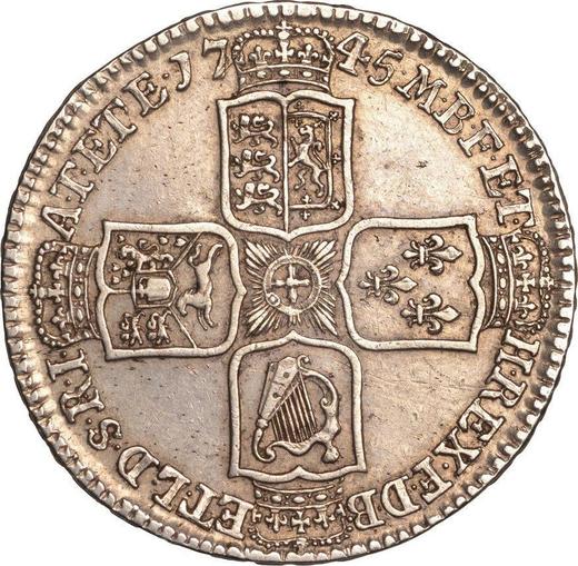 Reverse Halfcrown 1745 LIMA "Old Head" - Silver Coin Value - United Kingdom, George II