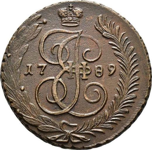 Revers 5 Kopeken 1789 АМ "Anninsk Münzprägeanstalt" - Münze Wert - Rußland, Katharina II