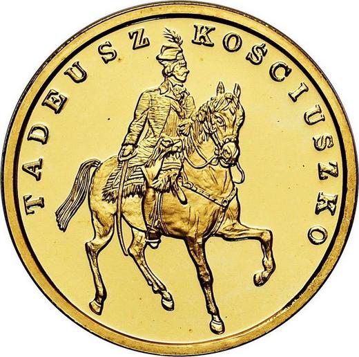Revers 200000 Zlotych 1990 "Tadeusz Kościuszko" - Goldmünze Wert - Polen, III Republik Polen vor Stückelung